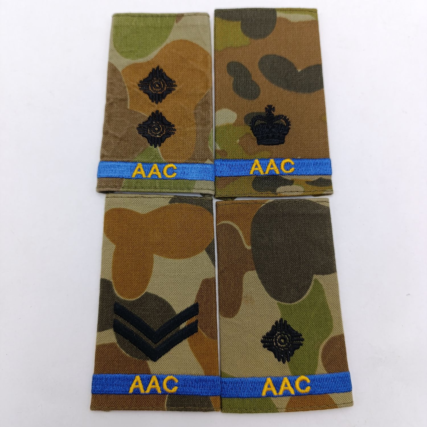 Lot of 4 Australian Army cadets camo epaulettes