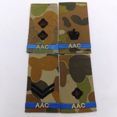 Lot of 4 Australian Army cadets camo epaulettes