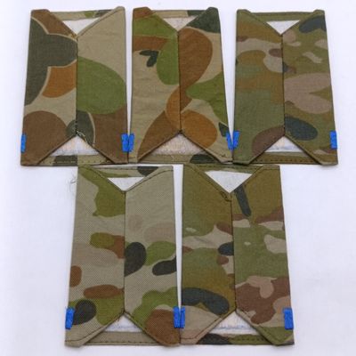 Lot of 5 Australian Army Cadets camo rank epaulettes
