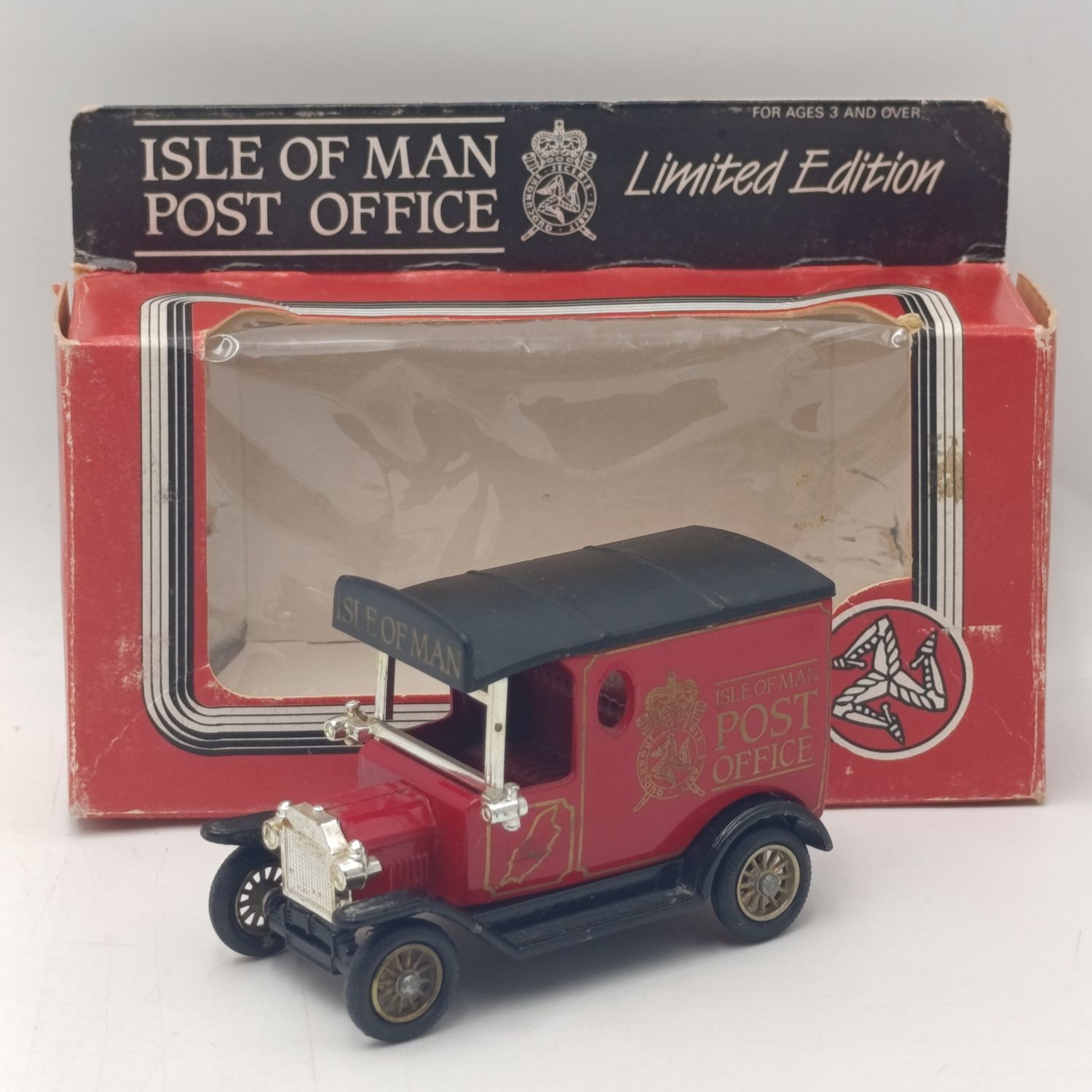 Lledo 1928 Ford Model R Isle of Man Post Office delivery van model car in box