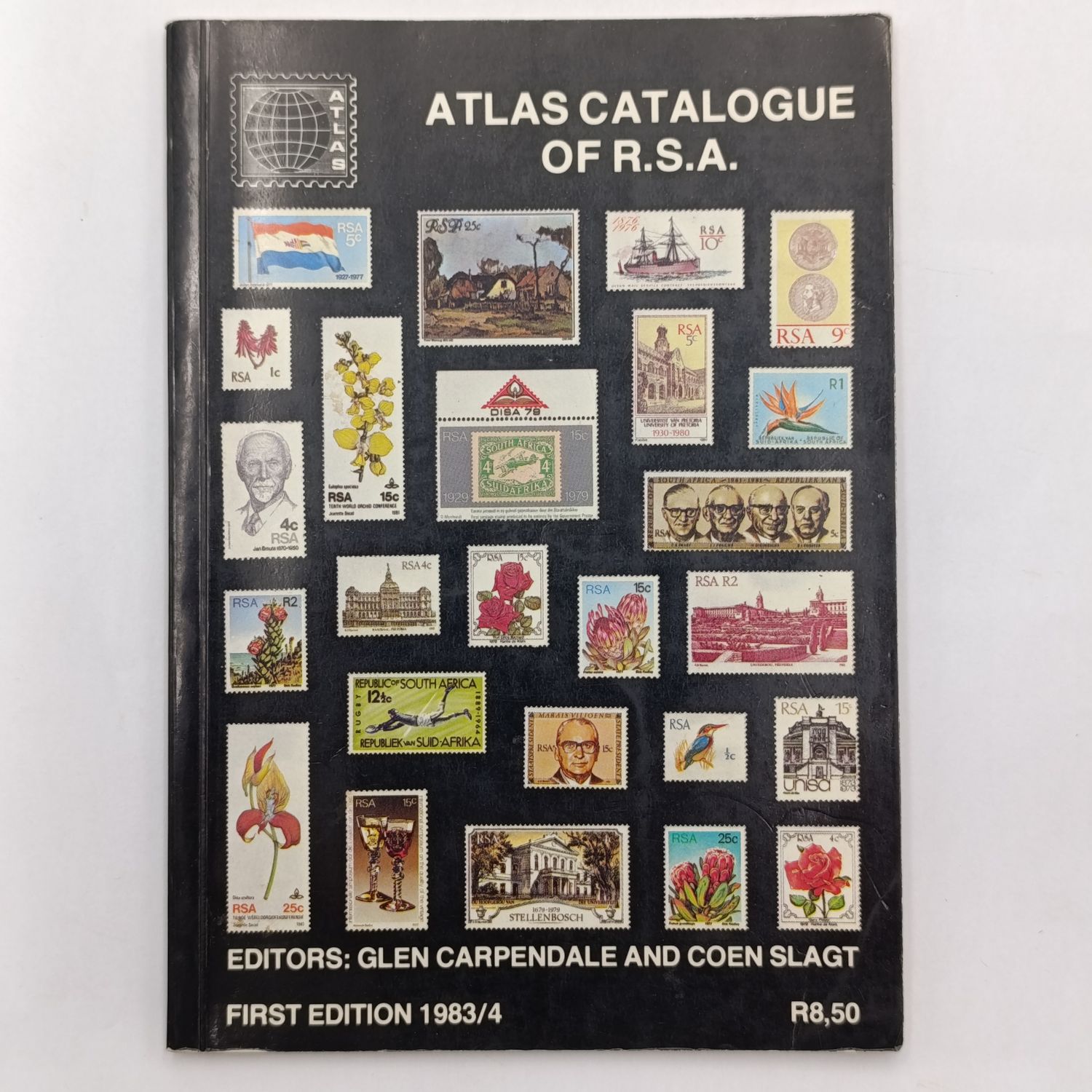 Atlas Stamp catalogue of RSA - First edition1983/4 - with plate flaws
