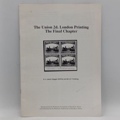 Information booklet on the Union 2d London printing by Hagger and Tonking