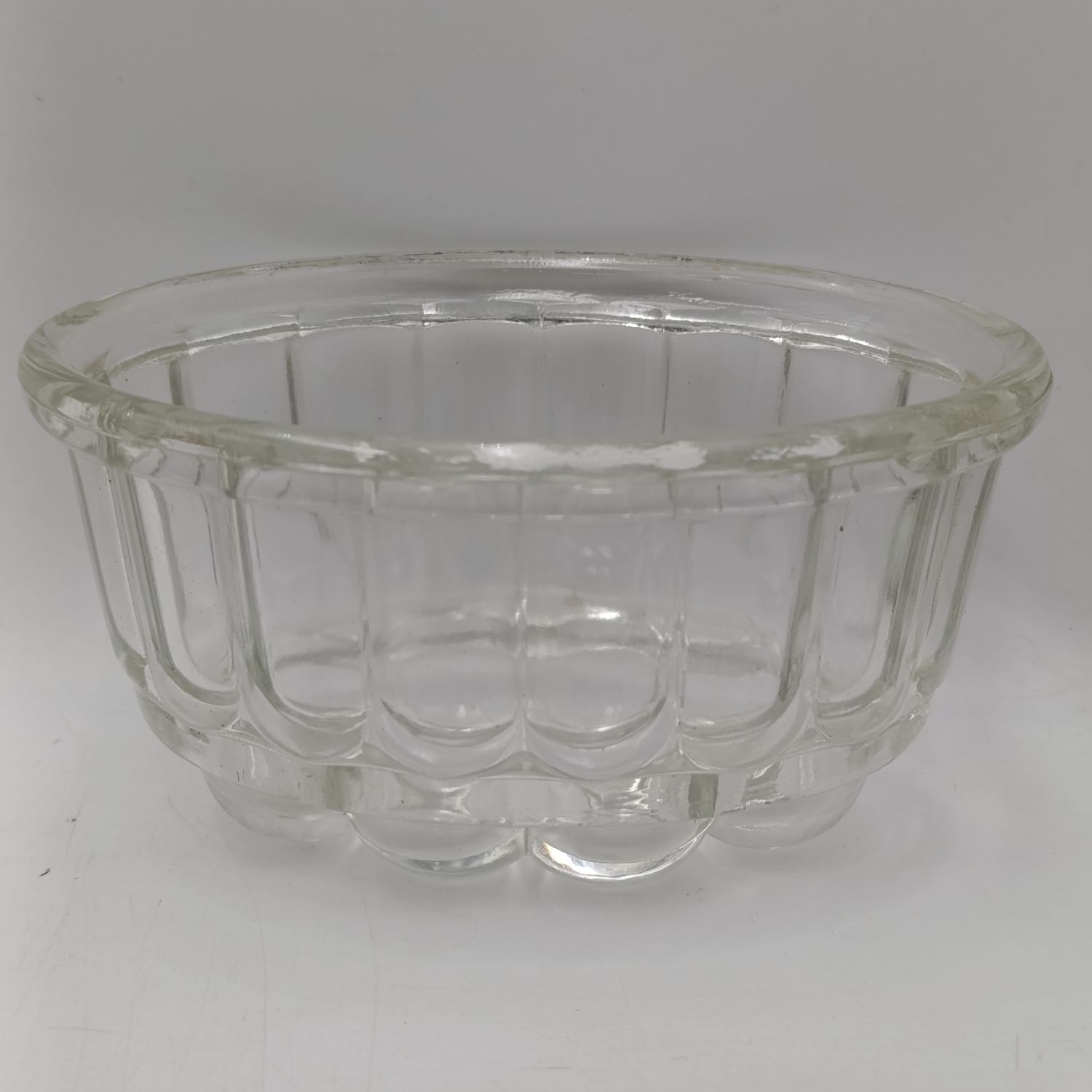Vintage glass jelly mould
