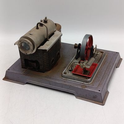 Vintage Wilesco live steam engine with boiler - need some TLC