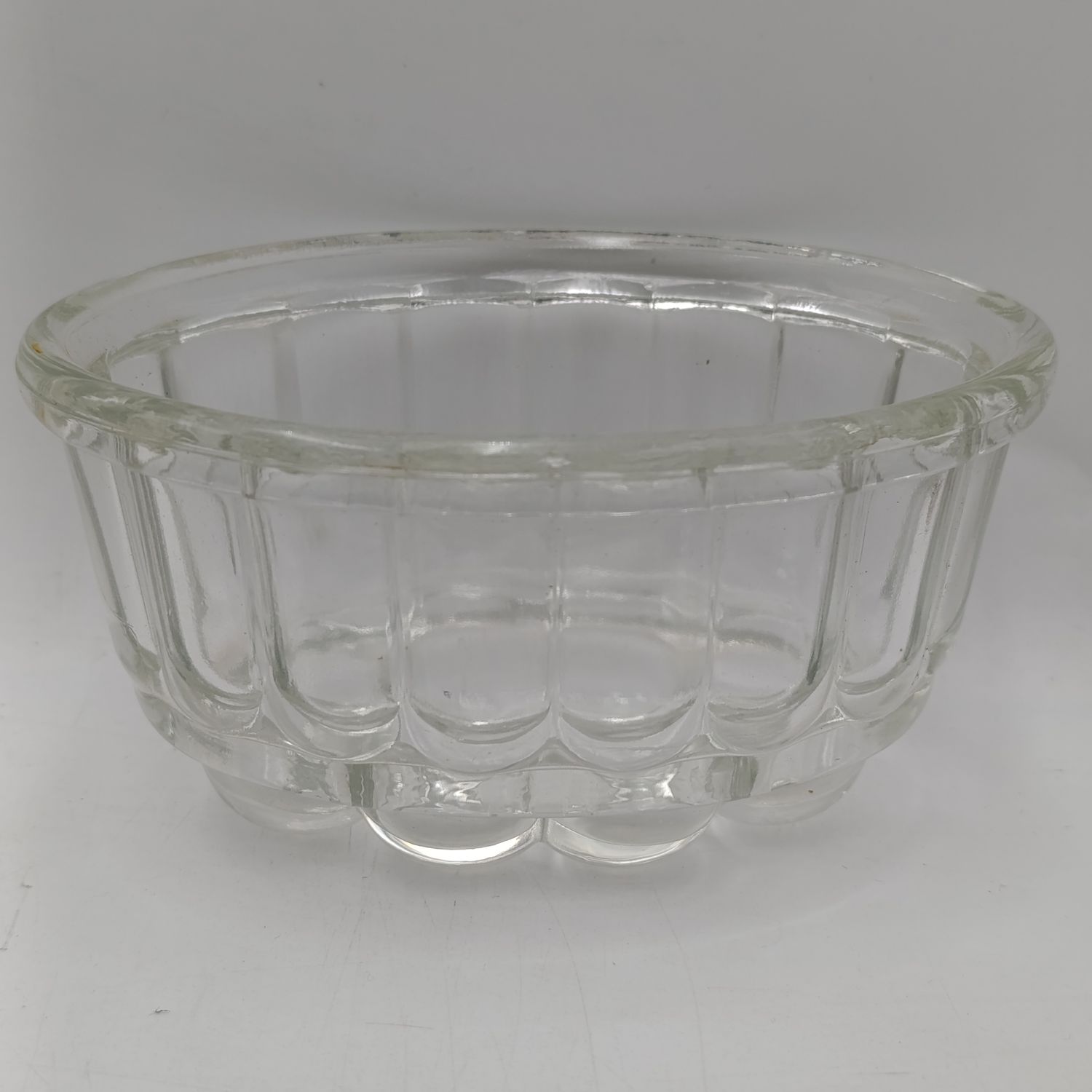 Vintage glass jelly mould