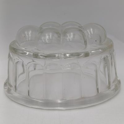 Vintage glass jelly mould