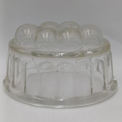 Vintage glass jelly mould