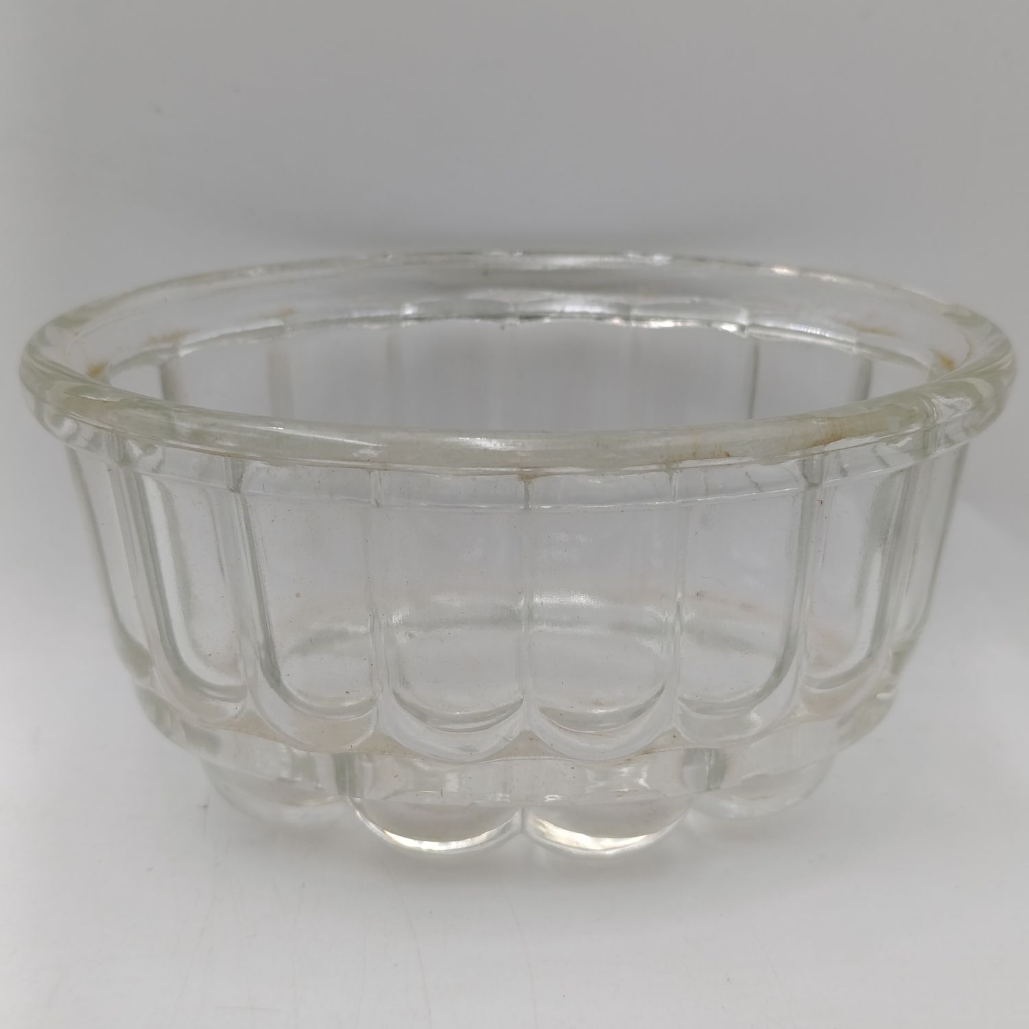 Vintage glass jelly mould