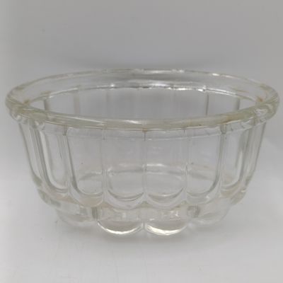 Vintage glass jelly mould