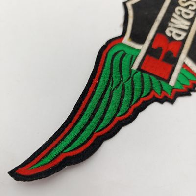 Kawasaki motorcycle cloth badge and bandana