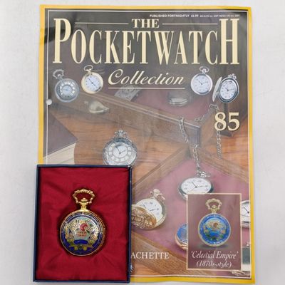 1870's style Celestial Empire full hunter quartz pocket watch - #85 Pocketwatch collection