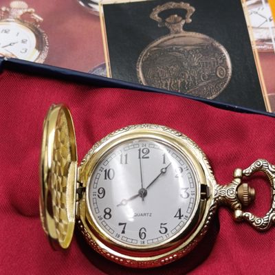 1830's style Travellers full hunter quartz pockewatch - #15 Pocketwatch collection