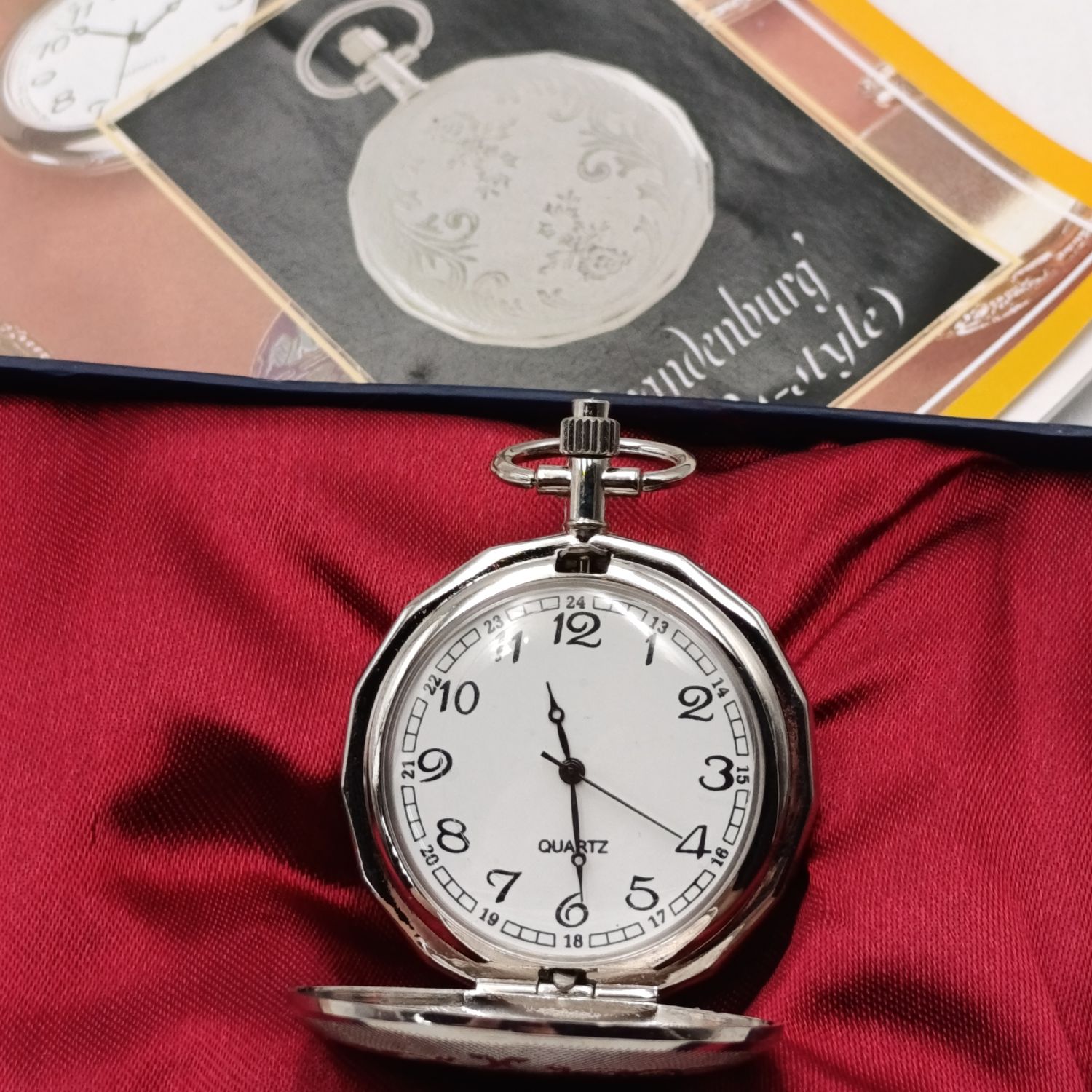 1790's Style Brandenburg full hunter quartz pocketwatch - #24 Pocketwatch collection