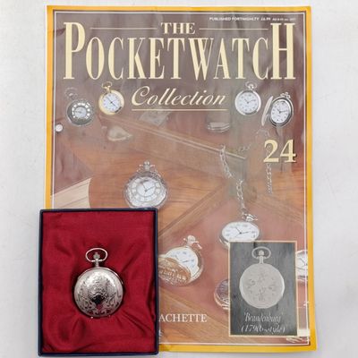 1790's Style Brandenburg full hunter quartz pocket watch - #24 Pocketwatch collection