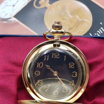 1950's Style Falcon full hunter quartz pocketwatch - #21 Pocketwatch collection