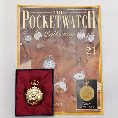 1950's Style Falcon full hunter quartz pocket watch - #21 Pocketwatch collection
