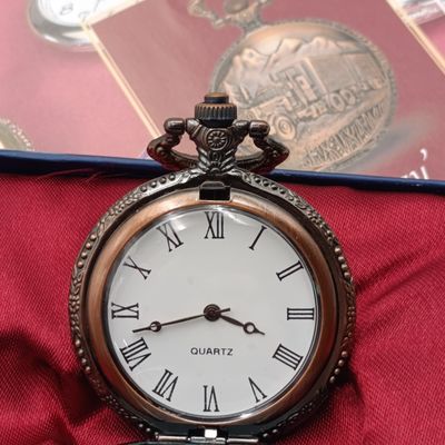 1950's Style Highway full hunter quartz pocketwatch - #74 Pocketwatch collection