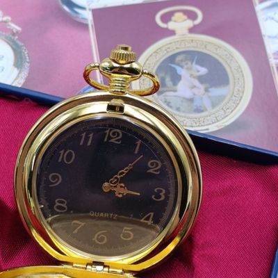 1890's Style Eros full hunter quartz pocketwatch - #117 Pocketwatch collection