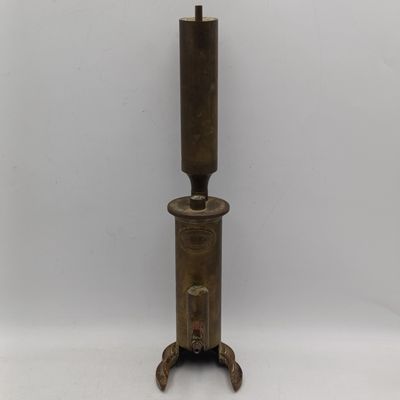 Antique brass Salleron Ebulliometer laboratory instrument