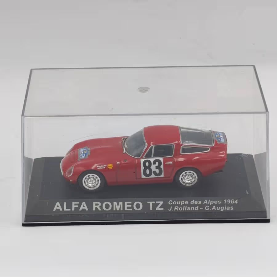 Alfa Romeo TZ 1964 die-cast rally model car - scale 1/43