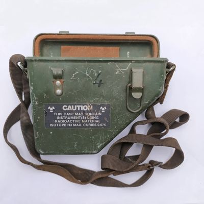 US Army M82 Gunner's quadrant instrument carrying case - Case only