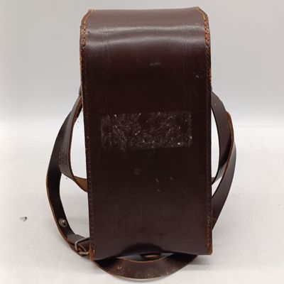 Vintage LUX Light meter in leather case - working