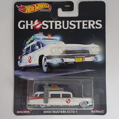 Hot Wheels Ghostbusters Exto-1 die-cast car - Real Riders - sealed