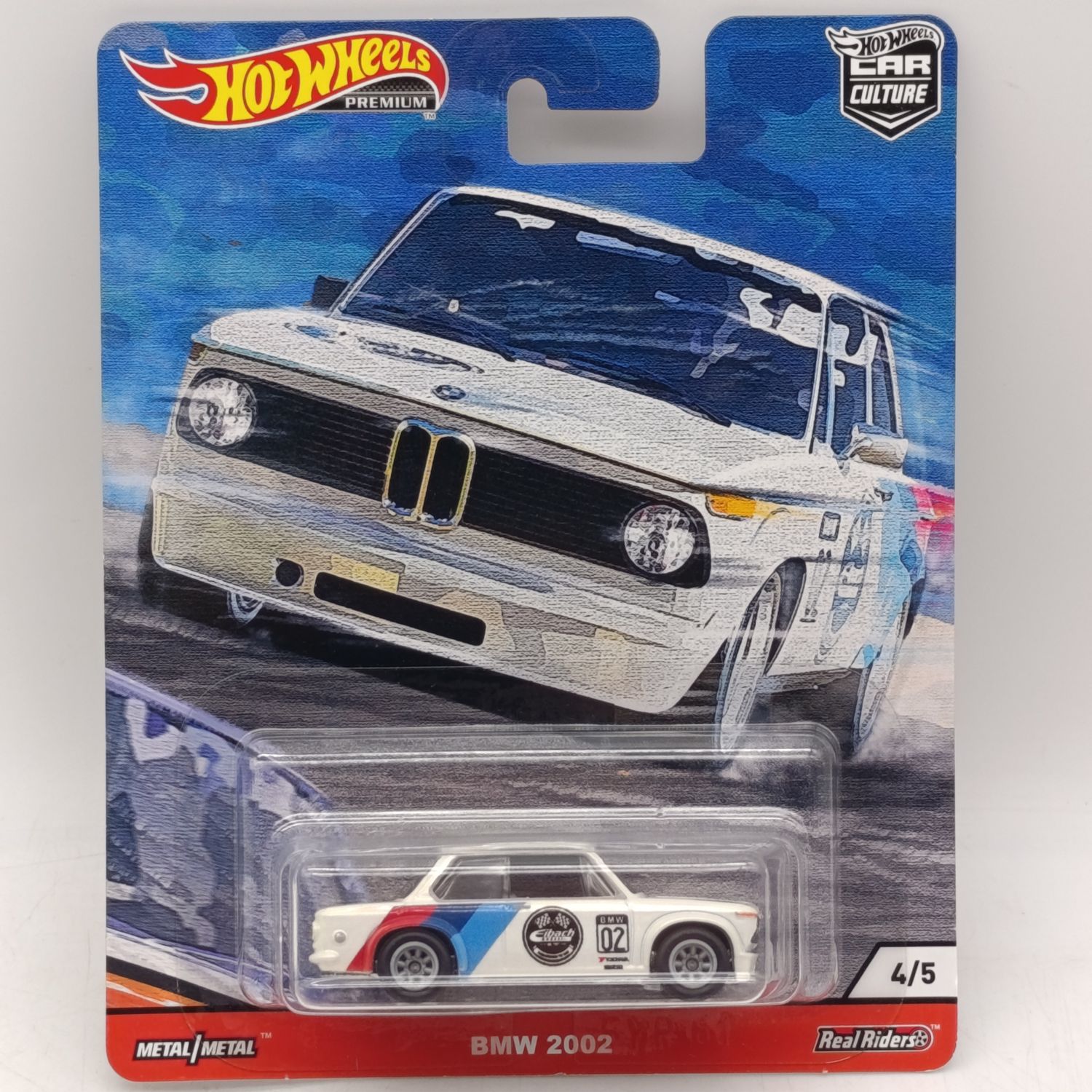 Hot Wheels Premium BMW 2002 - Real Riders - sealed