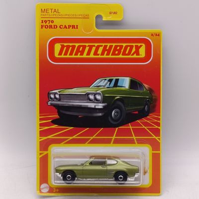 Matchbox 1970 Ford Capri die-cast car - sealed