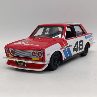 Maisto 1971 Datsun 510 die-cast racing model car - scale 1/24