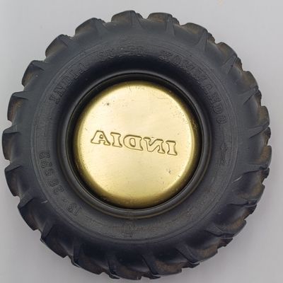 India Super Kommando tyres advertising ashtray