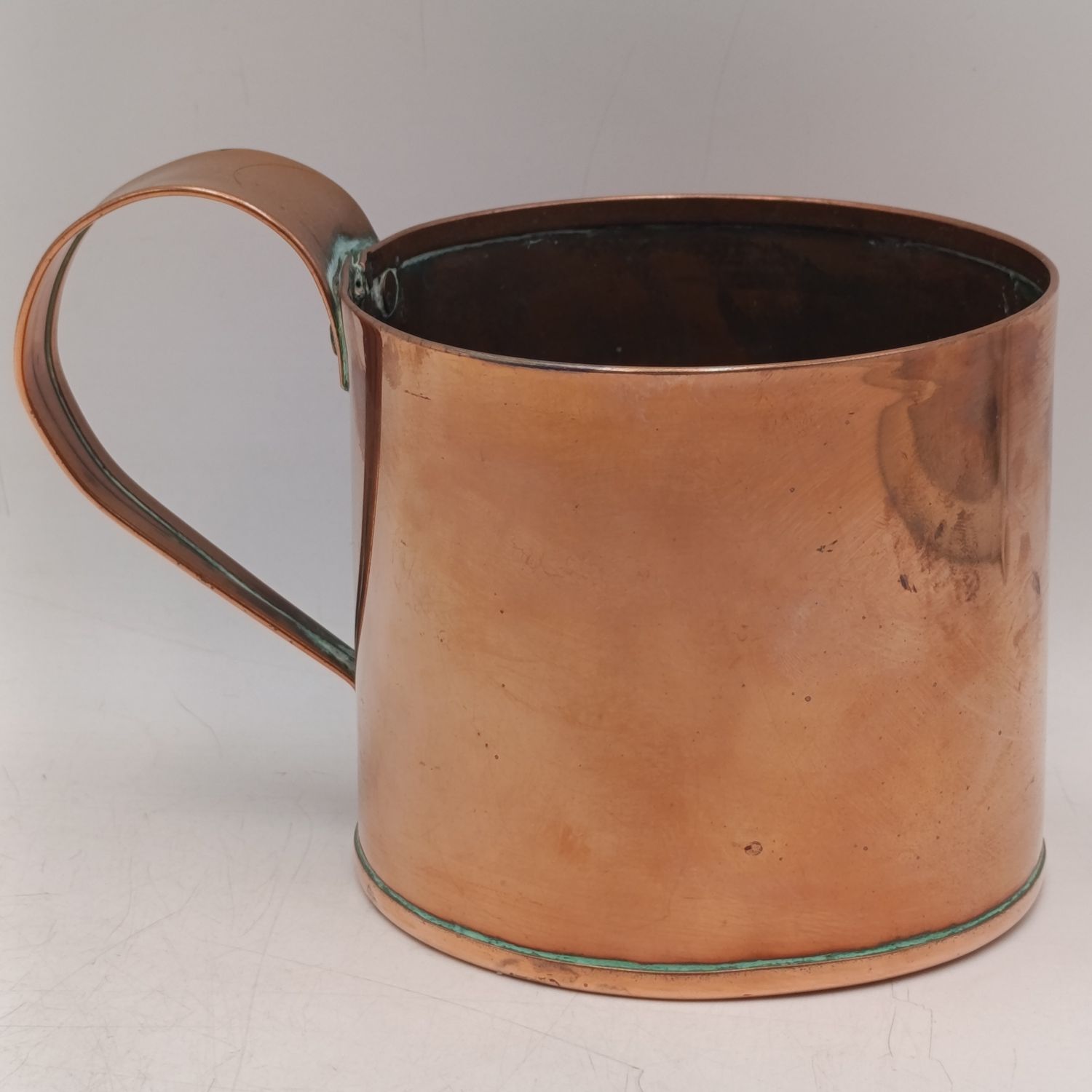 Hand made Lustre ware Cape Town Copper mug
