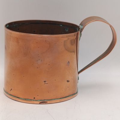 Hand made Lustre ware Cape Town Copper mug