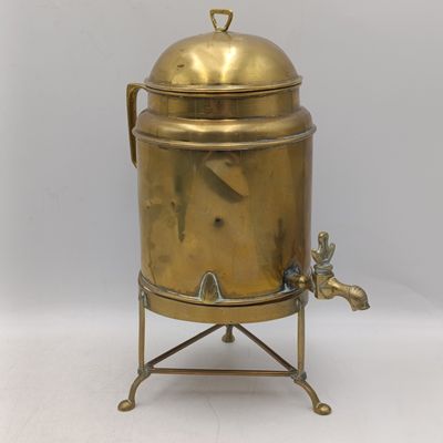 Cape Brass Coffee urn with stand - with inner filter