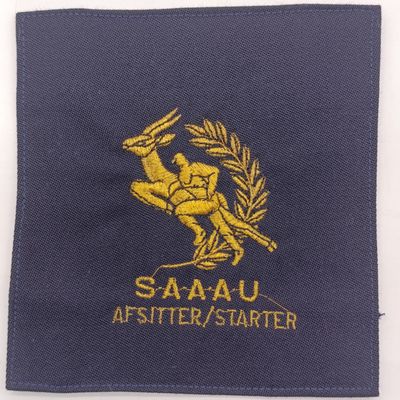 South Africa Athletics Starter Union Bullion wire Blazer badge