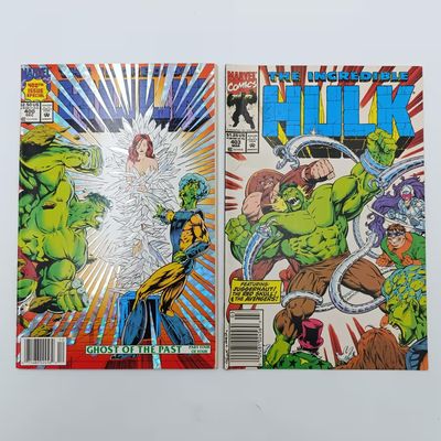 The Incredible Hulk #400 and #403 comics - 1992/1993 issue