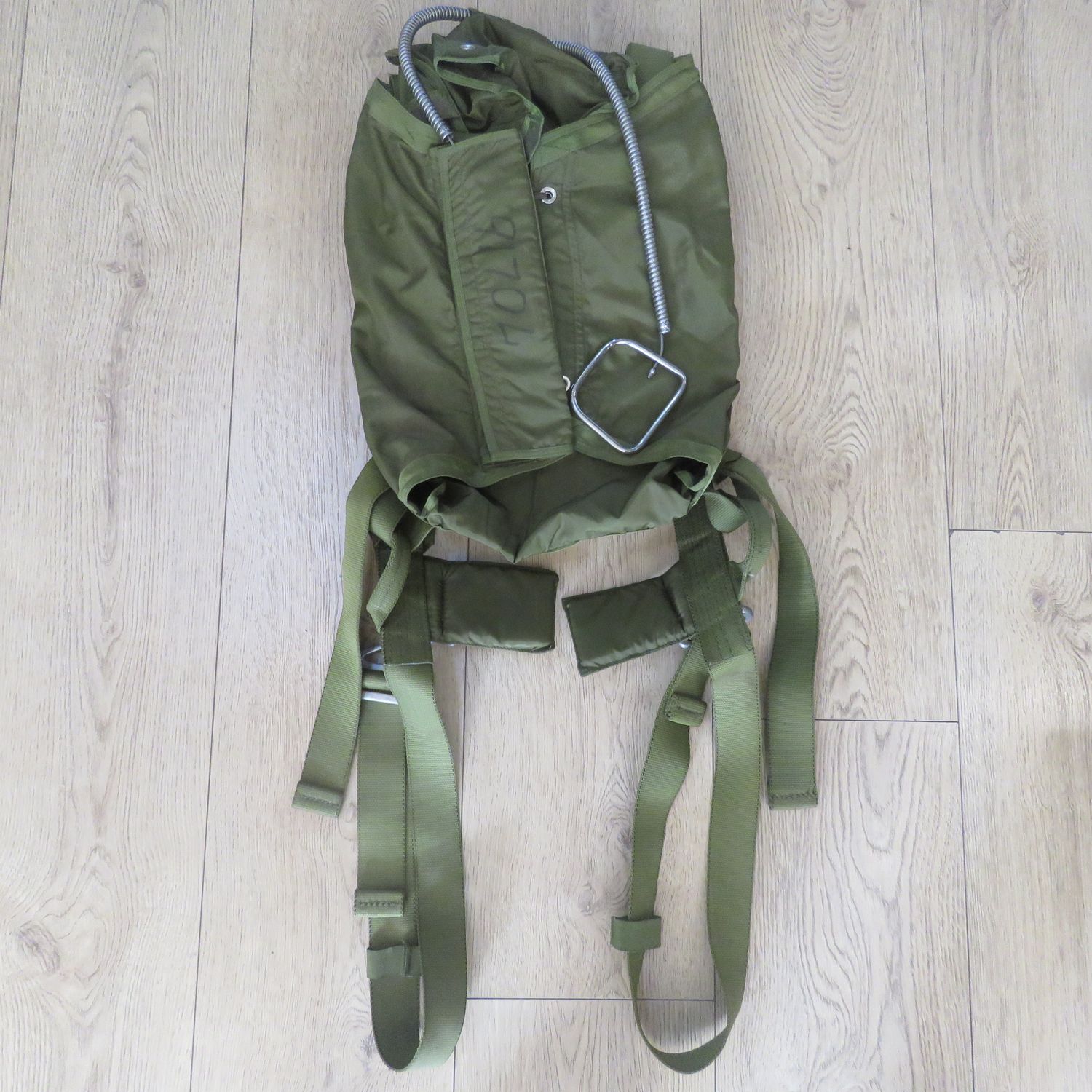 SA Army Parachute dispatcher emergency parachute harness - no parachute
