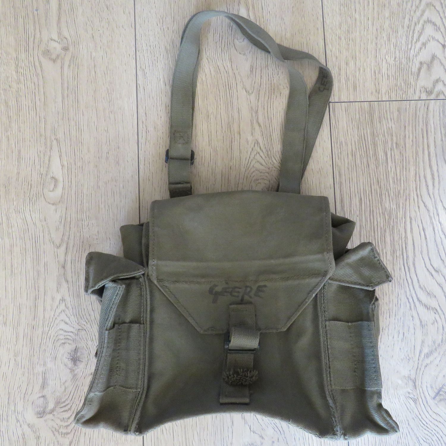SA Army webbing patrol bag / patrolliesak