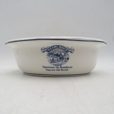 Vintage Paarl Rock Brandy porcelain shaking bowl