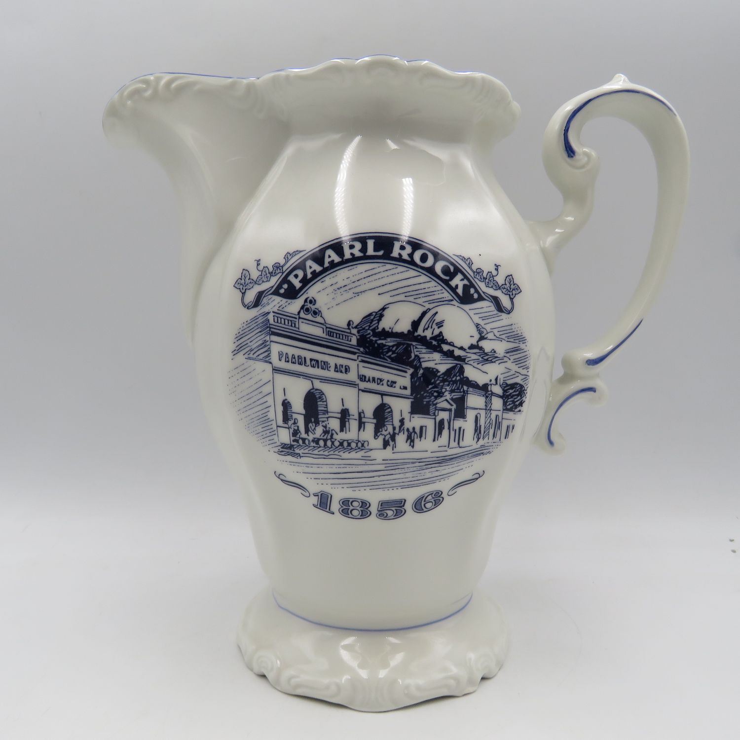 Vintage Paarl Rock Brandy porcelain pitcher