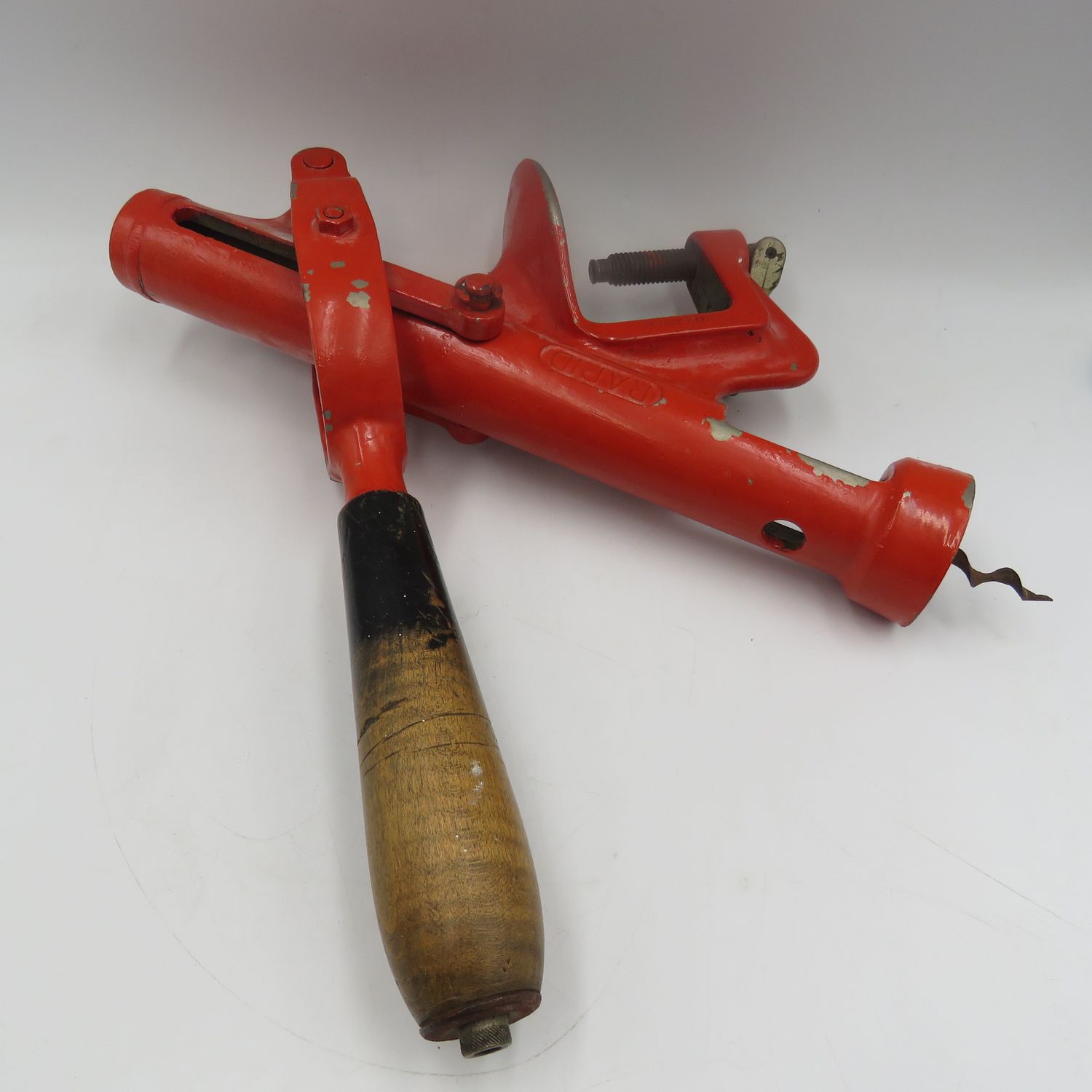 Vintage Rapide table mount corkscrew