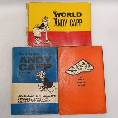 Vintage Andy Capp cartoon books Lot of 3 - Numbers 1, 2 &amp; 3