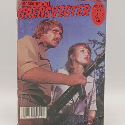 Rocco de Wet Grensvegter no 241 Afrikaans photo comic book