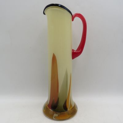 Vintage Kosta Boda Gobi glass designer pitcher - Height 34cm