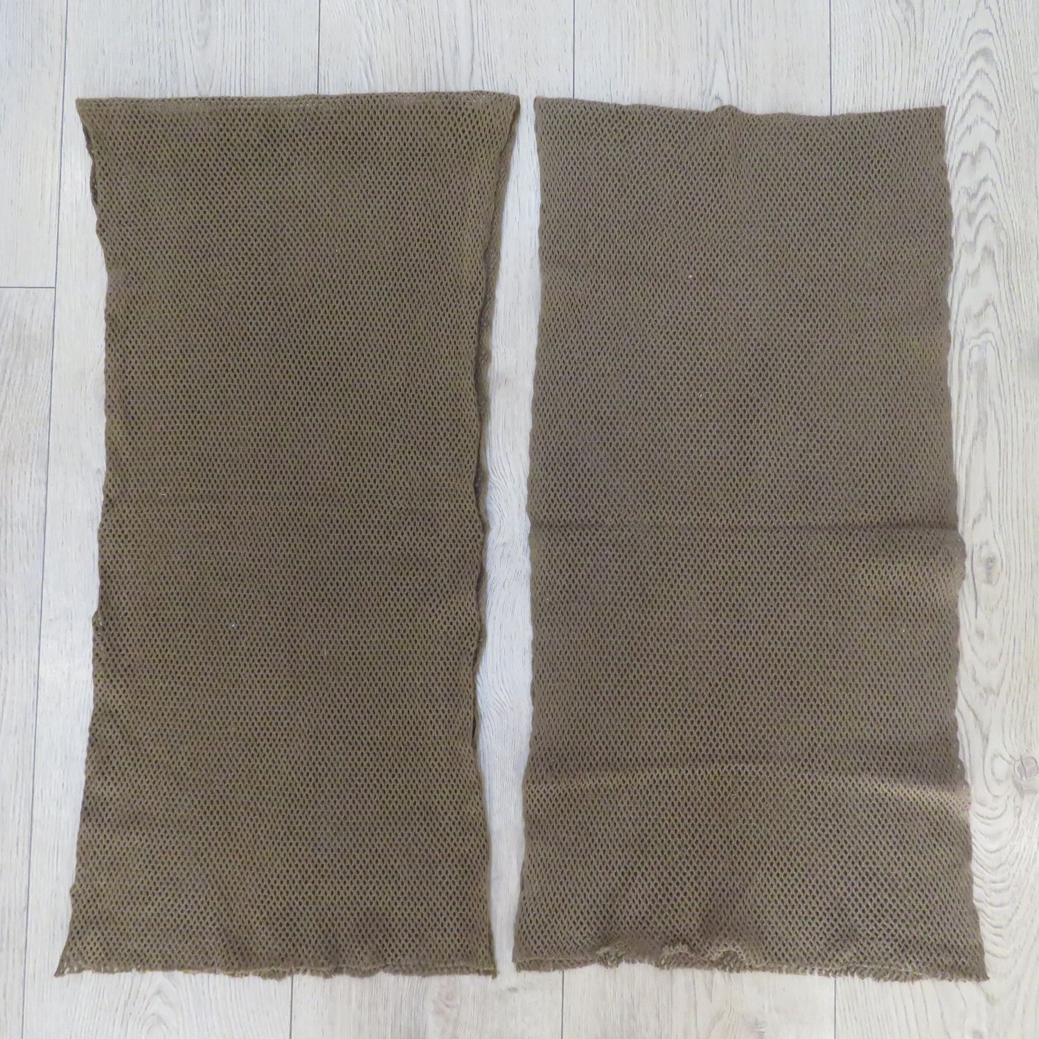 Lot of 2 SADF Nutria mesh scarfs