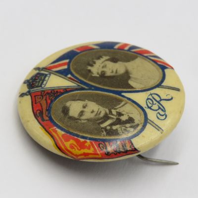 1937 King George VI coronation pin badge