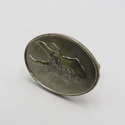 Pair of cufflinks with Eland Antelope
