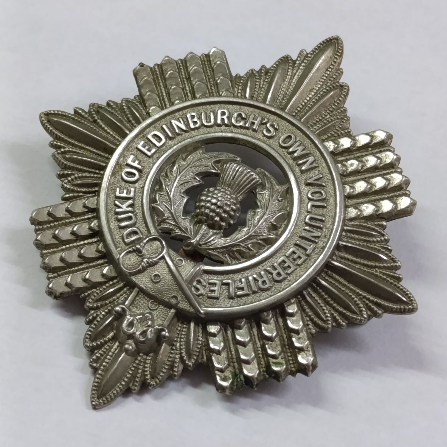 Duke of Edinburgh's Own Volunteer Rifles cap badge
