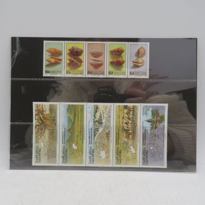 1995 year pack of mint stamps and miniature sheets - 56 items