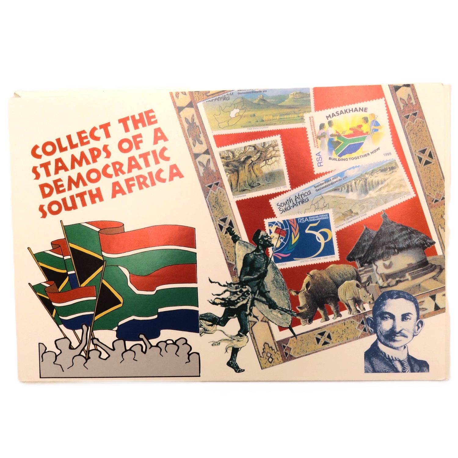 104 Mint stamps and miniature sheets  - stamps of a democratic South Africa